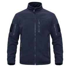 Zip-up Tactical Fleece Jacket for Men