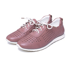 Breathable Lace-Up Oxfords