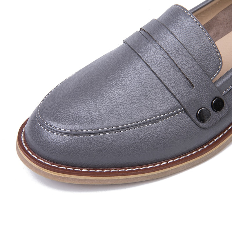 Casual Round Toe Loafers