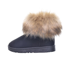 Warm Thick Fur Snow Ankle Boots