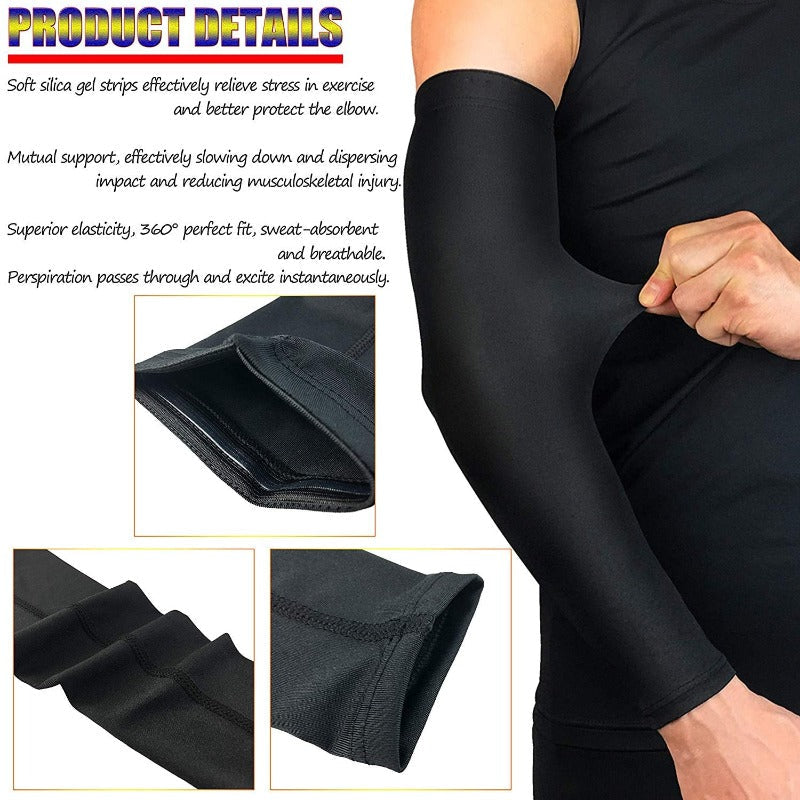 Breathable Arm Compression Sleeves