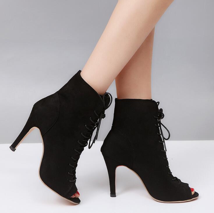 Peep-Toe High-Heeled Shoes