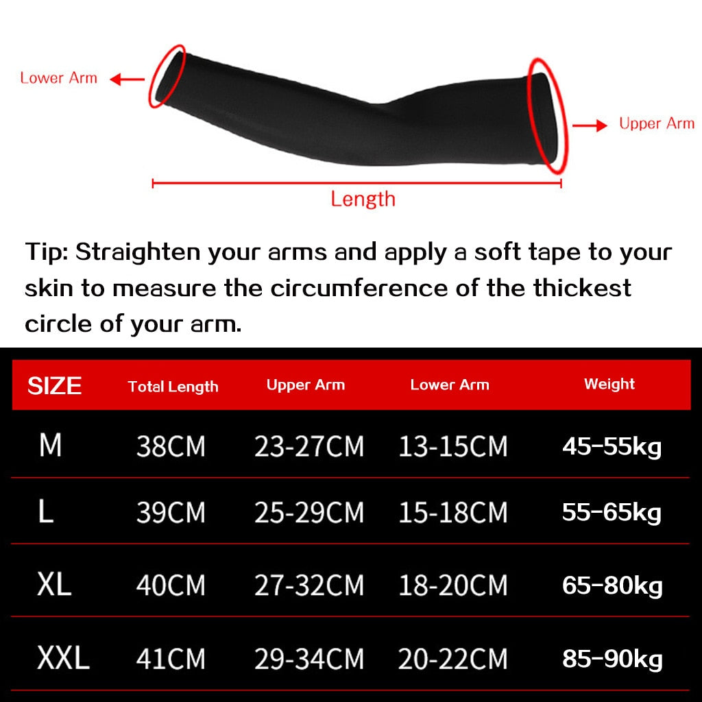 Atmungsaktive Arm-Kompressionsstulpen