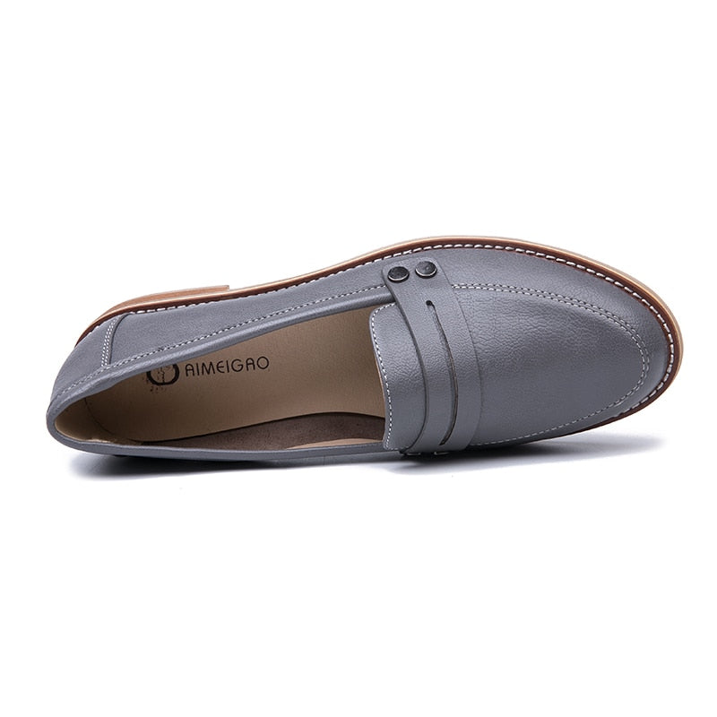 Casual Round Toe Loafers