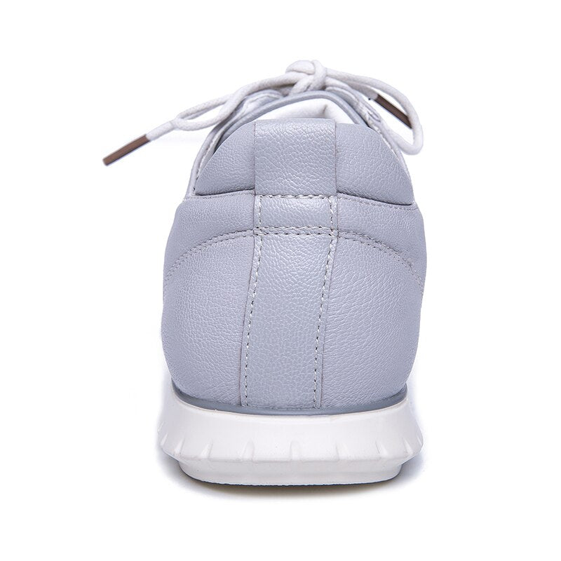 Zapatos Oxford transpirables con cordones 