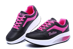 Zapatillas casuales con plataforma 