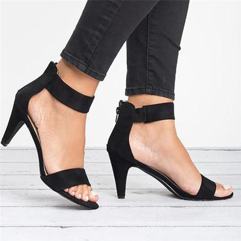 Women High Heel Open Toe Sandals