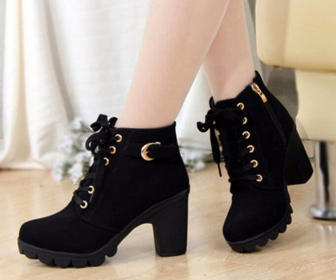 Casual High Heels Boots