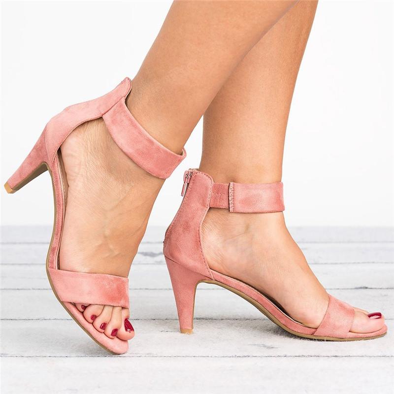 Women High Heel Open Toe Sandals