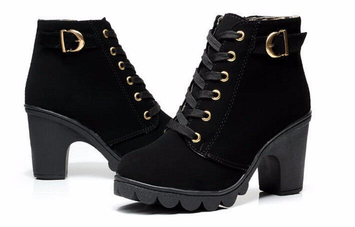 Casual High Heels Boots