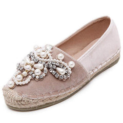 & Loafers With Pearl