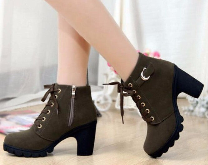 Casual High Heels Boots