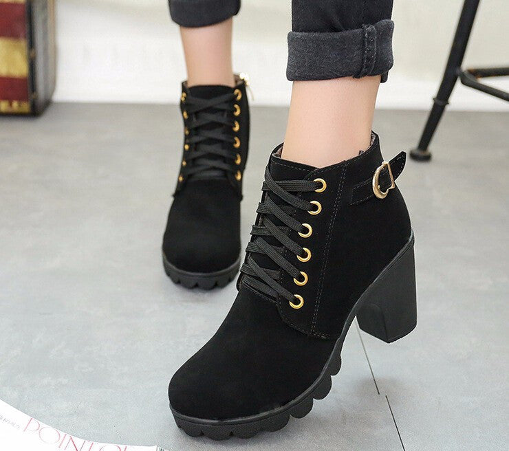 Casual High Heels Boots