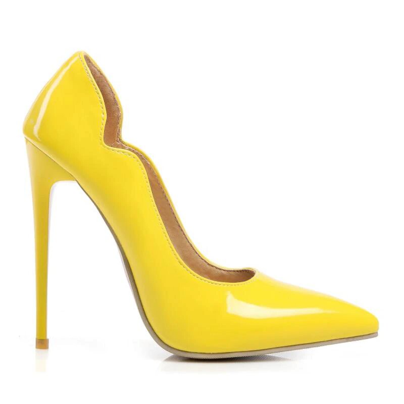 Basic PU Super High Heels Pumps 