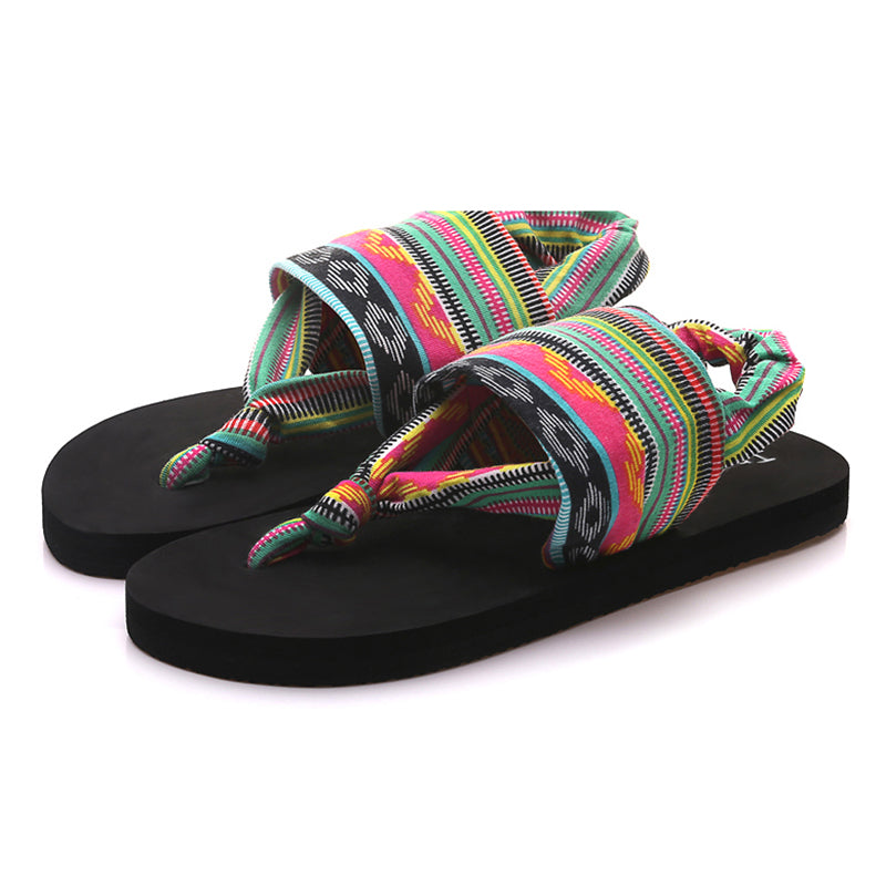 Flip-Flops aus Stoff