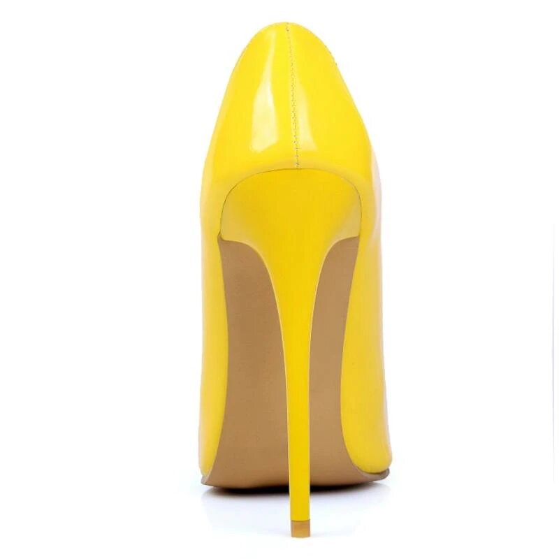 Basic PU Super High Heels Pumps 