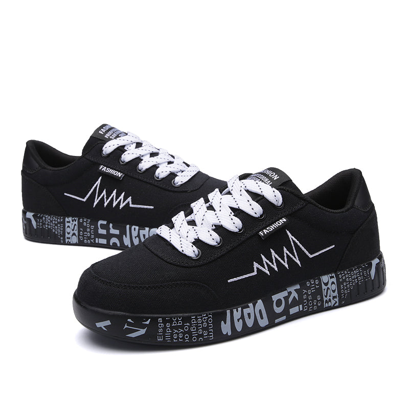 Zapatillas casuales con grafiti