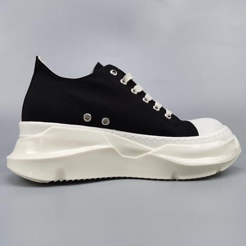 Round Toe White Sneakers for Men & Women