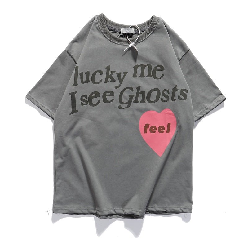 Camisetas unisex con estampado de calaveras de Kanye