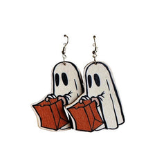 Pendientes de fantasma de Halloween