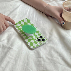 Funda para iPhone con comprobador de felicidad 