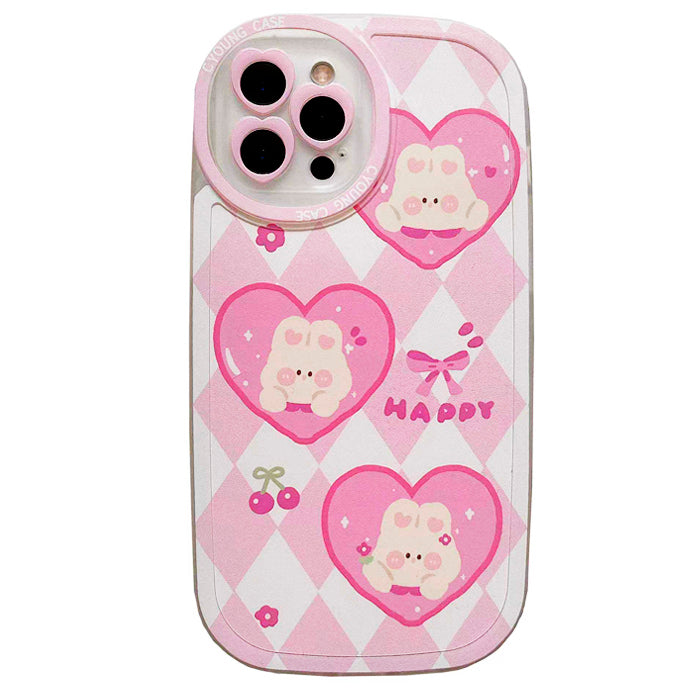 Happy Bunny iPhone Case