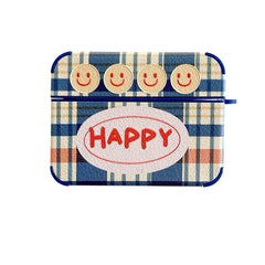 Happy Plaid AirPods Case