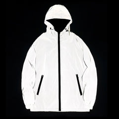 Men Reflective Windbreaker Jacket