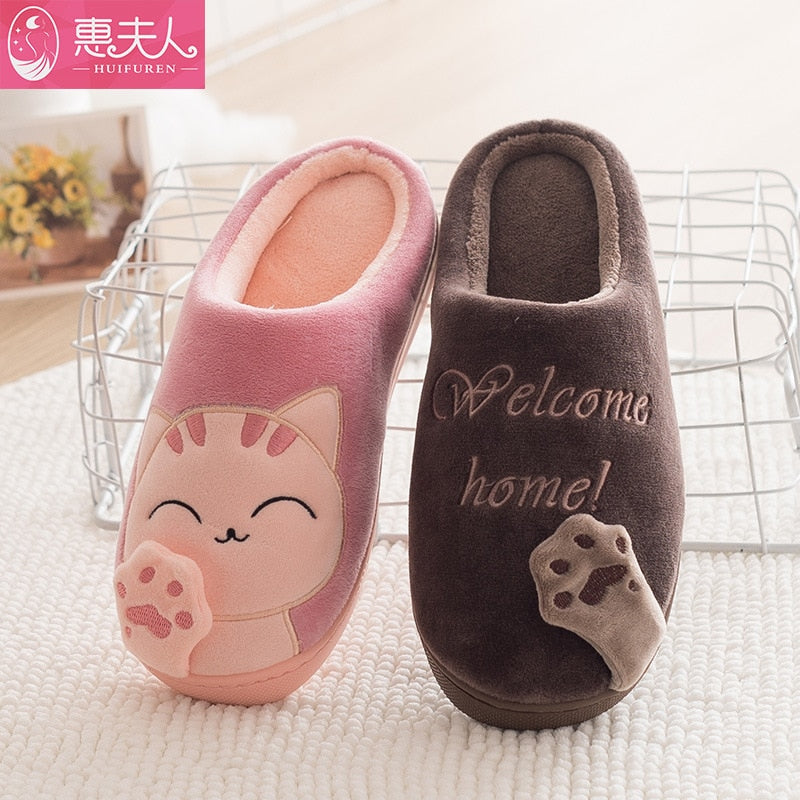 Zapatillas de casa Welcome Home para mujer 