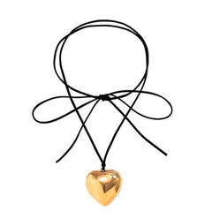 Heart Pendant Choker