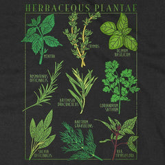 Camiseta de plantas herbáceas