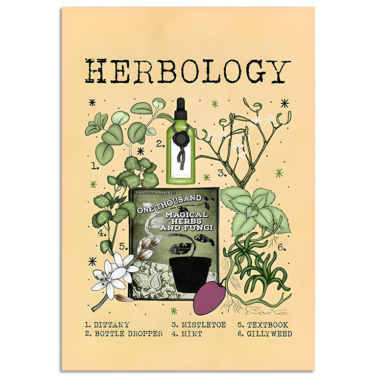 Herbology Paper Poster