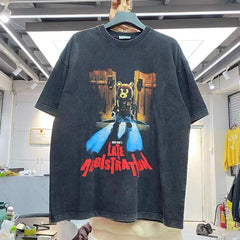 Late Registration Tee - Drop-Out Bear Print