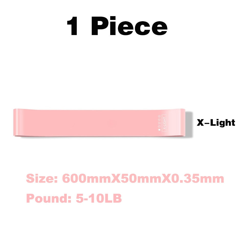 Gummibänder für Fitnessübungen