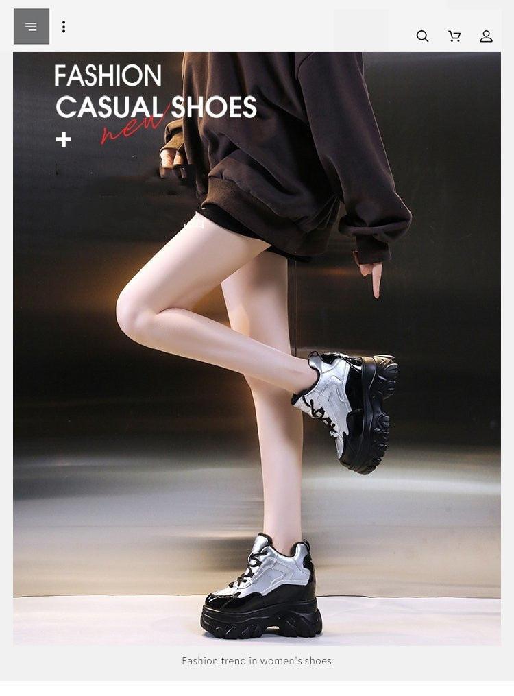 Chunky Wedges Sneakers for Women