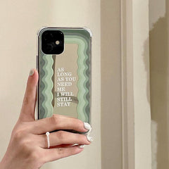 Funda para iPhone "Me quedaré"