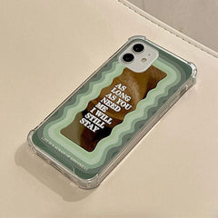 Funda para iPhone "Me quedaré"