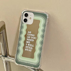 Funda para iPhone "Me quedaré"