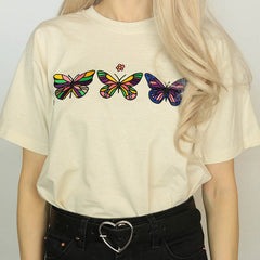 Camiseta de mariposa