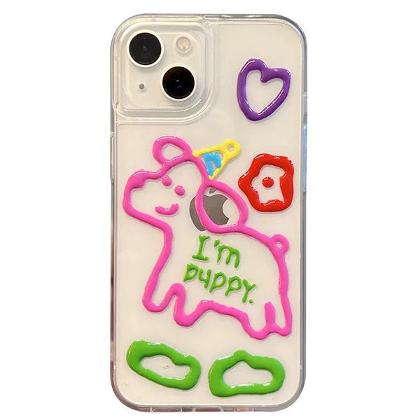 Funda para iPhone "Soy un cachorro"