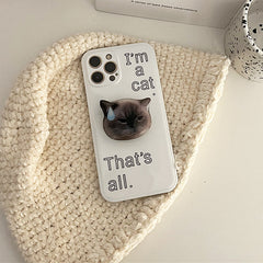 Funda para iPhone "Soy un gato"