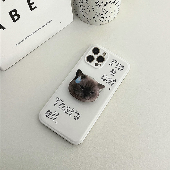 Funda para iPhone "Soy un gato"