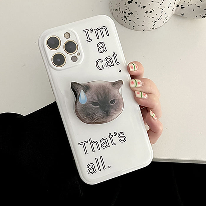 Funda para iPhone "Soy un gato"