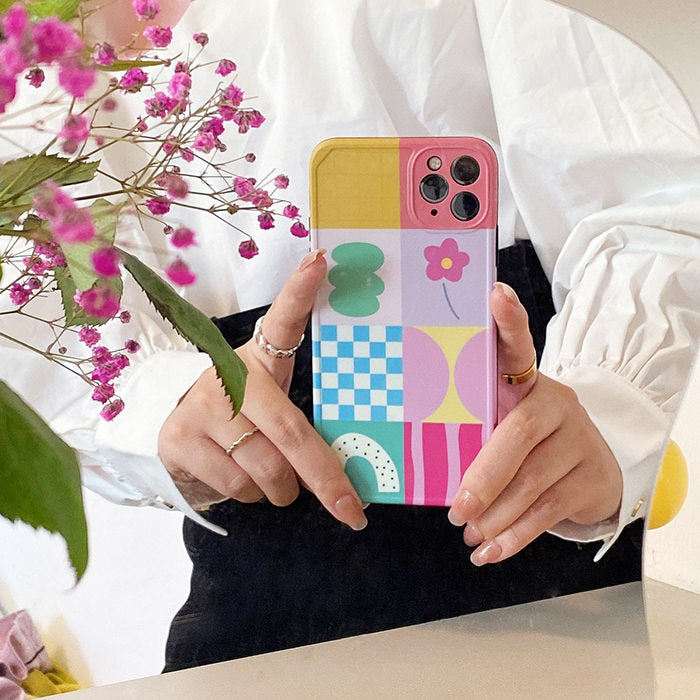 Funda para iPhone con diseño de flores de Indie Kid