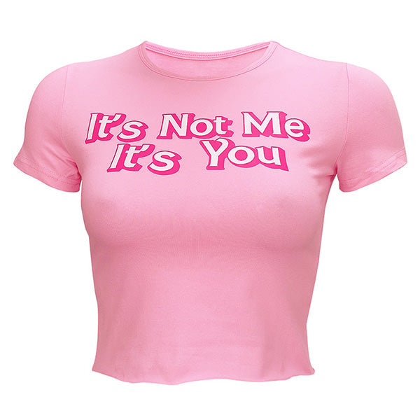 Camiseta corta It's You