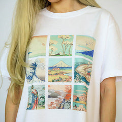 Camiseta Katsushika Hokusai