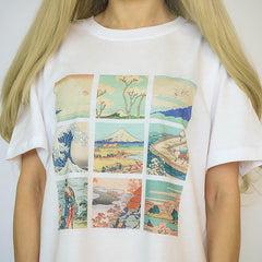 Camiseta Katsushika Hokusai