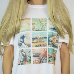Camiseta Katsushika Hokusai