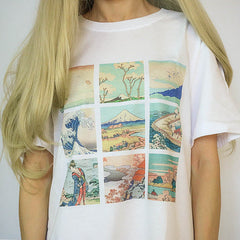 Camiseta Katsushika Hokusai