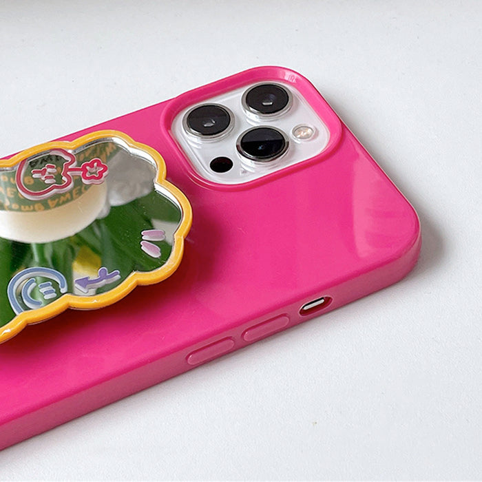 Kawaii Aesthetic Mirror iPhone Case